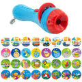 KIDS SLIDE PROJECTOR FLASHLIGHT PROJECTION LIGHT - beautysweetie